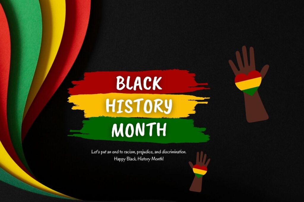 Black History Month graphic