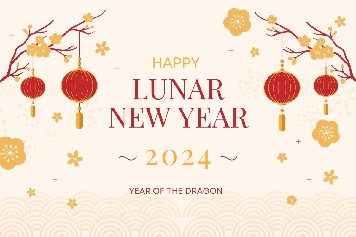 Happy Lunar New Year 2024 Inclusion, Diversity, Equity, Allyship