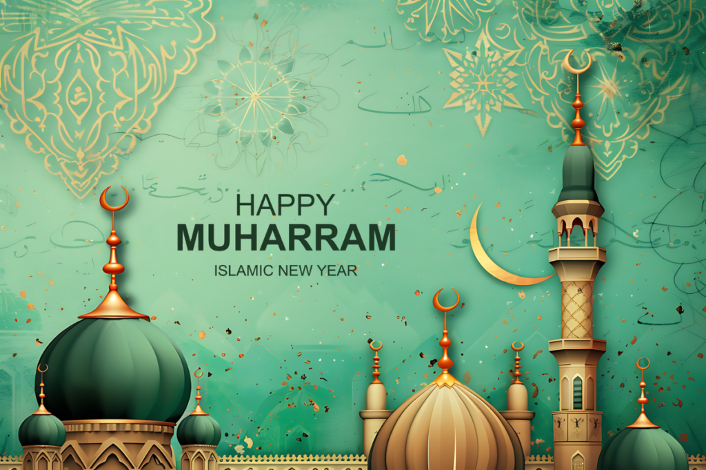 Happy Muharram (Islamic New Year) graphic